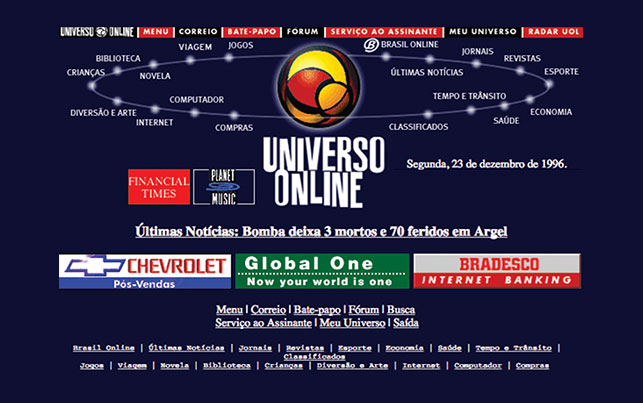 História - Sobre UOL