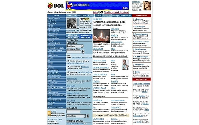 História - Sobre UOL
